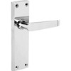 Designer Levers - Victorian Straight Lever Door Handles - Polished