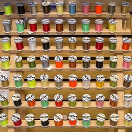 10/0 VEEVUS THREAD - ASSORTED COLORS - Brown - FLY TYING