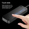 Touch Sliding Desktop Computer Power Switch RGB Lighting External PC