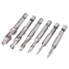 Drill Tap Bit Set Hex Shank Metric Combo HSS Ti
