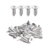 IMScrews 50pcs #14 x 3/4" (19mm) Stainless Flat Head Phillips