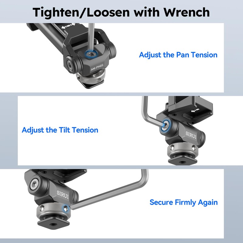 SIRUI Cold Shoe Phone Clamp