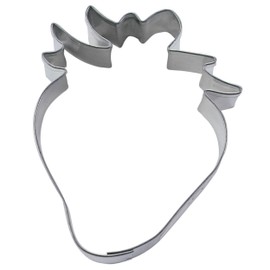 Staedter Strawberry Cookie Cutter, Silver