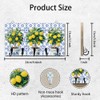 DELORIGIN Lemon Tree Key Holder Key Hooks Wall Mounted Wooden
