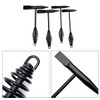 AIMALL Carbon Steel Welding Chipping Hammer with Spring Handle, Impact-Absorbing