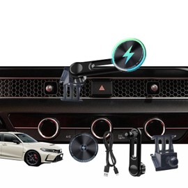 wincar Honda Civic Fl1 Fl4 / Civic Type R Fl5 Smartphone Holder, Compatible with MagSafe Magnetic Civic Fl1 Smartphone Holder