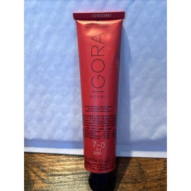Schwarzkopf 2X Schwarzkopf Igora Royal Permanent Color 7-0 Medium Blonde Natural • 2.11 oz