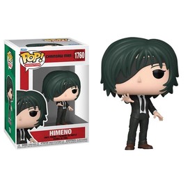 Funko Chainsaw Man - Himeno + Pop Protector: Pop! Animation Vinyl Figure (Gift Set Bundled with ToyBop Brand Box Protector Collector Case)