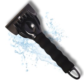 D2D Premium Ice Scraper, Efficient Car De-Icer for Gentle De-Icer, Robust & Handy, Perfect for Windscreens, Quick Removal of Ice & Snow, Durable and Stable