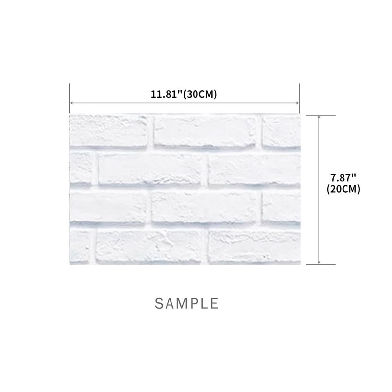 FRP 3D Wall Panels - Faux Brick Effect for Indoor