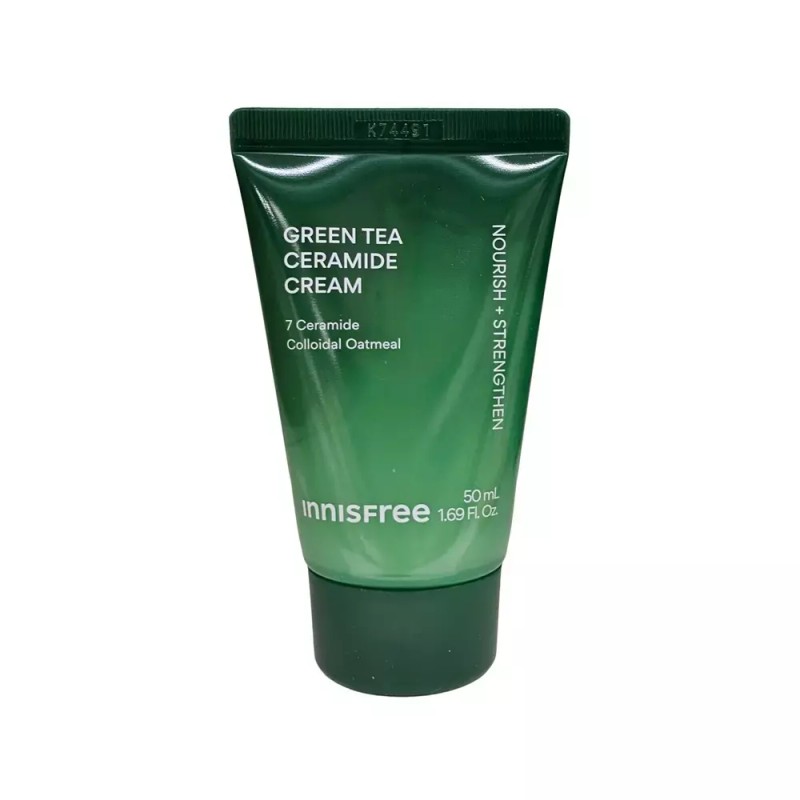 Innisfree 이니스프리 그린티 세라마이드 크림50ml(튜브타입) Innisfree Green Tea Ceramide Cream