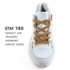 VSUDO 2 Pairs 60cm Flat Tan Shoe Laces for Trainers,