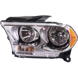 Garage-Pro Headlight for DODGE DURANGO 11-13 LH Assembly Halogen Chrome Interior
