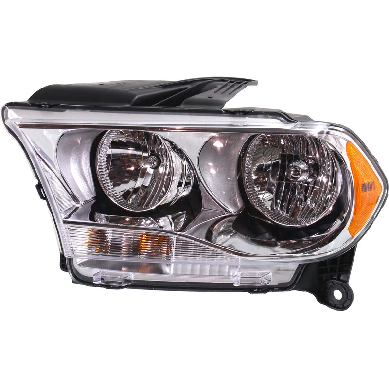 Garage-Pro Headlight for DODGE DURANGO 11-13 LH Assembly Halogen Chrome