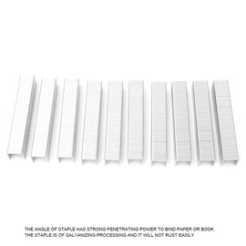 Caja de Grapas Galvanizada 23/13 con 1000 Piezas para un Fuerte Efecto Vinculante en la Oficina