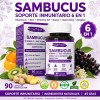 Gwynne Sambucus Suplemento Extracto Sauco 1000mg Vitamina Zinc Quercetina Soporte