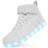 LED Light Up Shoes Unisex High top Sneakers Flashing Shoes
