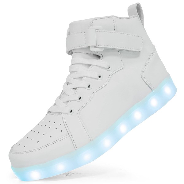 LED Light Up Shoes Unisex High top Sneakers Flashing Shoes