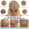 32 Inch 613 13x6 Lace Front Wig Human Hair Body