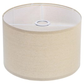 YOKIVE Drum Lamp Shades, Table Lamps Floor Lamps | Provide Warm Light Great for Living Room, Bedroom, Study Room, Office (Cream, 12"x12"x8")