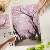 Cherry Orchard Blossoms (1000 Piece Puzzle, Challenging Jigsaw Puzzle for
