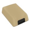DOTCOM Beige Center Console Armrest Lid Latch Kit Compatible with