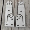 RollEase Double Vertical Skyline Brackets Set SLB660DBVW for Dual Shades