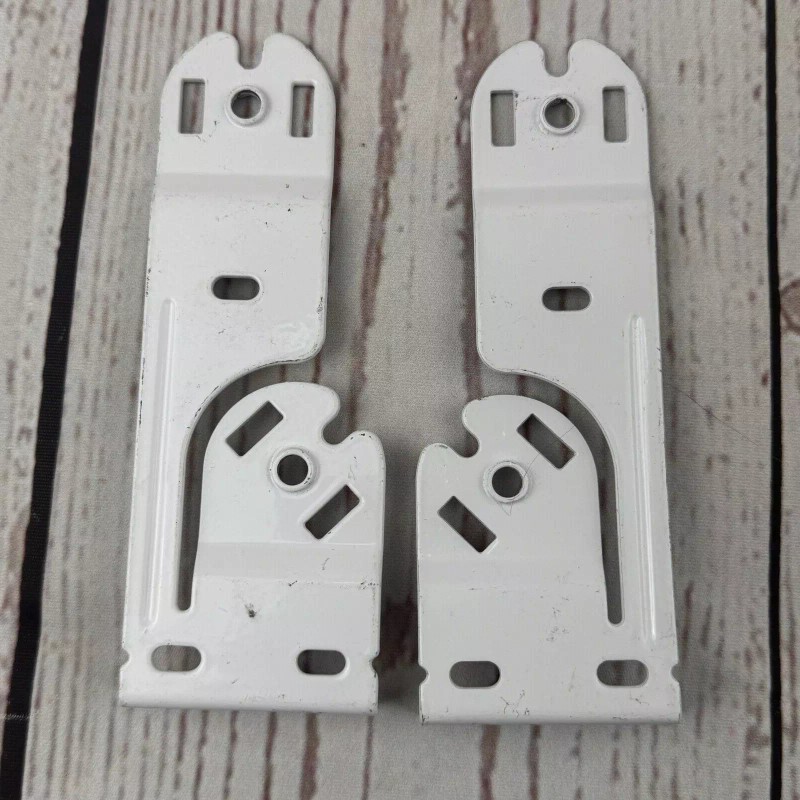 RollEase Double Vertical Skyline Brackets Set SLB660DBVW for Dual Shades