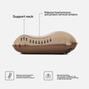 Outdoor 3D Inflatable Camping Travel Pillow Portable Automatic Inflatable Pillow
