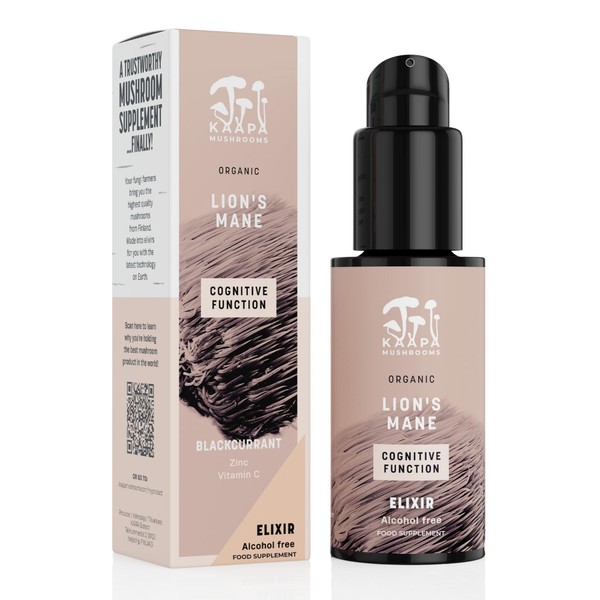 KAAPA MUSHROOMS - Chaga Mushroom Elixir - Potent Ultrasonic Extraction