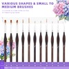 LAINIKE Paint Brush Set, 11 Fine Detail Brush Set, Painting