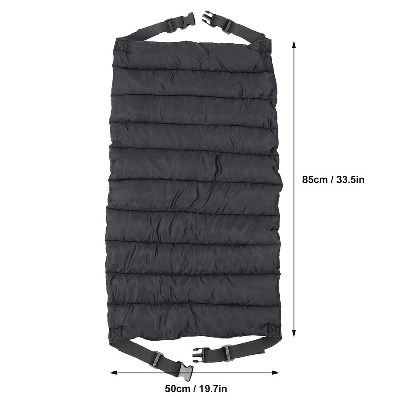 Natudeco Full Wheelchair Cushion Wheelchair Seat Cushion with Straps Adjustable