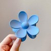 Hair Claw Clips, Matte Flower Hair Clips, Strong Hold Hair