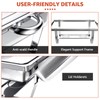 EVGTTI 9QT 5 Pack Chafing Dishes for Buffet, Buffet Servers