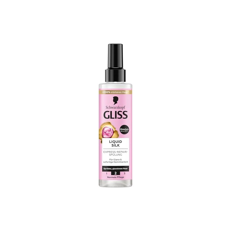 Gliss Express Repair Conditioner Liquid Silk (200 ml), Conditioner for