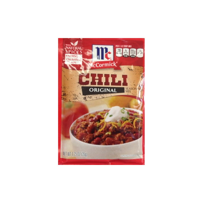 McCormick Original CHILI Seasoning Mix 1.25oz (10 Packets)