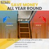 Energy Wise Premium Attic Door Insulation Cover, 25″x54″x11″, Extra Thick