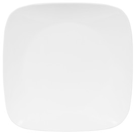 Corelle Pure White Square Dinner Plate