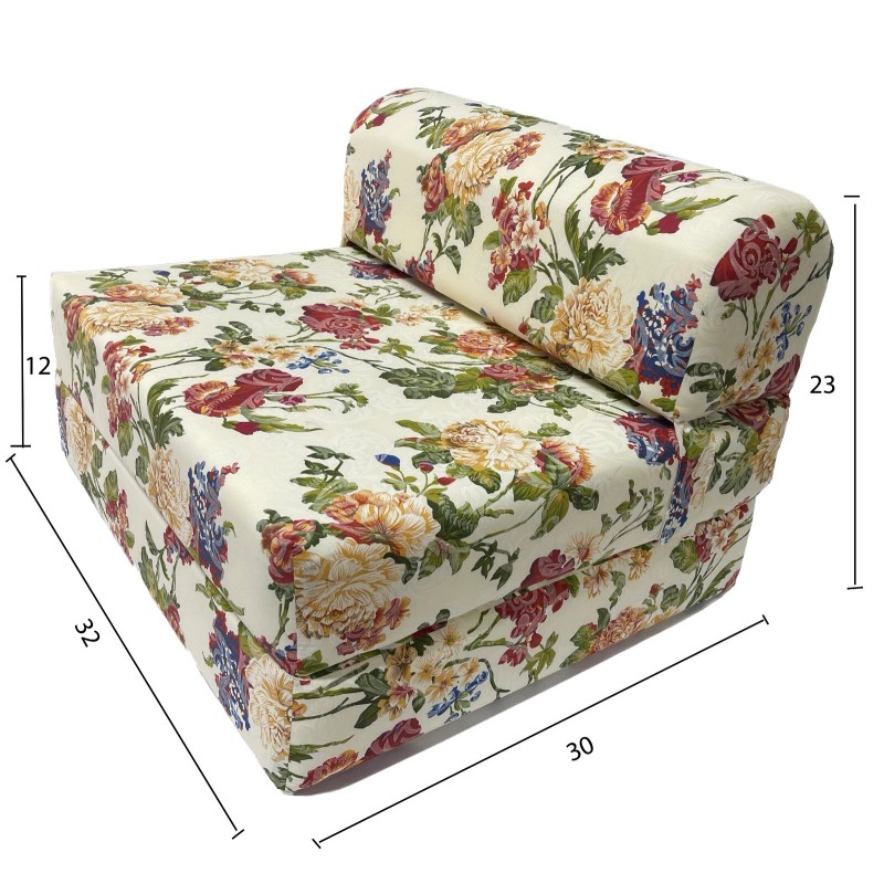 Amfuton Sleeper Chair Folding Foam Beds, Foldable Bed Sit Sleep