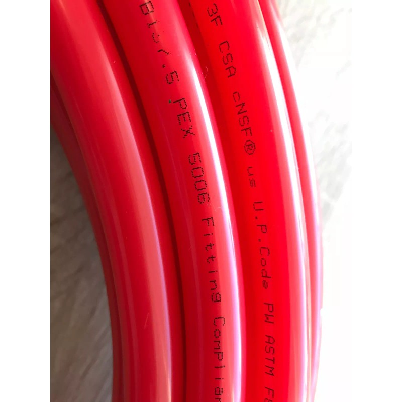 EFIELD 1/2" Pex Pipe, 2 RollsX75ft (150ft) Red &Blue For
