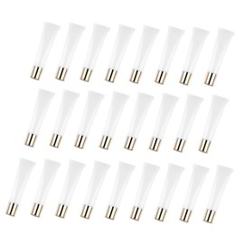 Beavorty 25pcs Lip Gloss Lip Glaze Tube Lip Balms Tube Empty Tubes of Lip Gloss Lip Gloss Containers Clear Lipgloss Clear Hose Lip Gloss Squeeze Tube Miss Zinc Alloy Plastic Ceramics