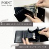 Crossmarbery (クロスマーベリー) Ribbon Mini Wallet, Box-Type Coin Purse, Easy to