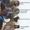 IUDWCG 1 Pcs Dog Muzzle, Soft Adjustable Mesh Muzzle, Breathable