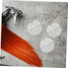 TOVINANNA 25pcs Transparent Hair Protector Spacers for Heat Shielding Round