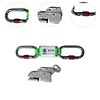 Generic Climbing Fall Arrestor Set Rope Grab with 2 Main