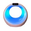 Wireless Speaker Bedside Night Light Digital Alarm Clock Smart APP
