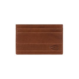 camel active Field Men's RFID Leather Wallet Credit Card Holder Small Cognac Brown, Cognac