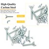 Matrelt 20 Pcs 1/4"-20 x2 Wing Screw Bolts and Wing