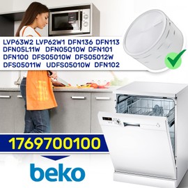 Program Selector Knob for Dishwasher with Original Code 1769700100 for Beko MONTERAL