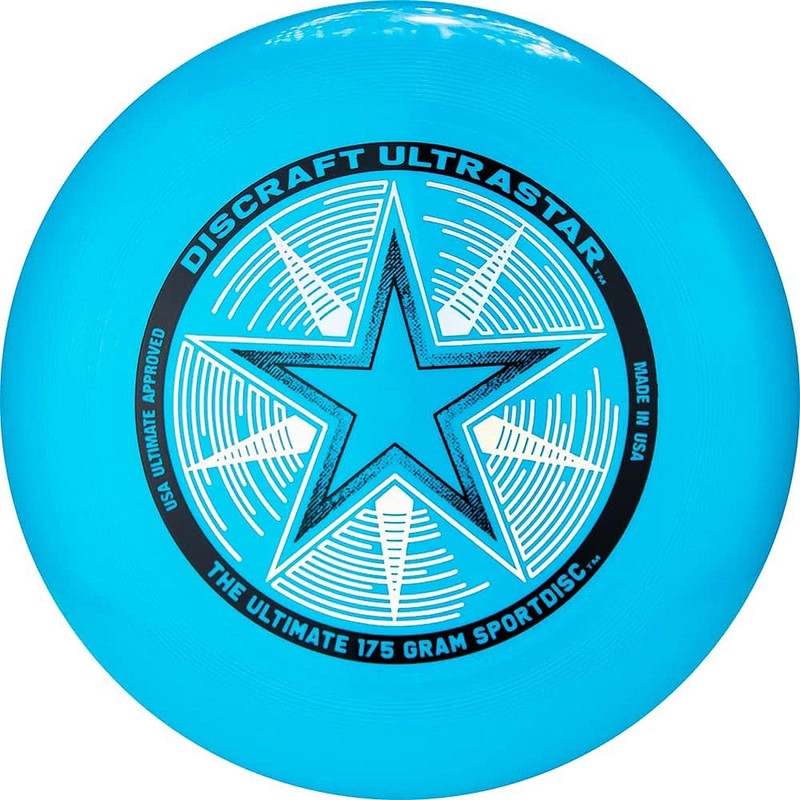 Discraft Ultrastar Cobalt Ultimate Frisbee, 175 g, Cobalt Blue, 27.5